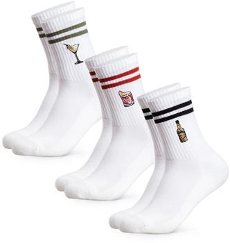 Occulto Motiv Tennissocken 'Summer' 3er Pack