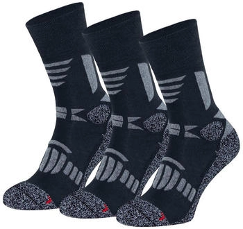 OCERA Trekking Wander Socken Paar blau schwarz