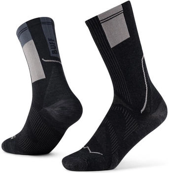 Buff Coolnet Crew Sock Laufsocken schwarz