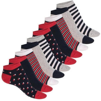 celodoro Eco Sneaker Socken Motiv 10er