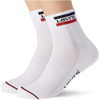 Levi's Unisex Quarter Socken weiß