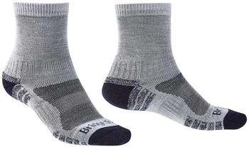 Bridgedale Hike LW Socken grau schwarz