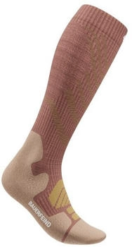 Bauerfeind Sports Women's Outdoor Merino Compression Socks coral