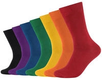 Camano Unisex Sockenbox 7er Pack 39/42 rainbow