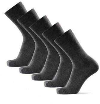 Danish Endurance Socken 'Merino Dress' dunkelgrau