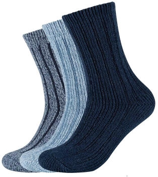 s.Oliver Socken 'Hygge' hellblau dunkelblau