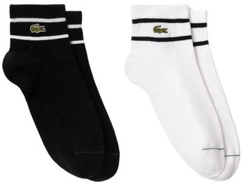 Lacoste Tennissocken Striped 2P blau mehrfarbig