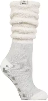 Heat Holders Flauschige Schlupfoberteile Thermo-Bett-Socken
