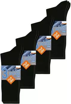Nur Die Freizeitsocken schwarz