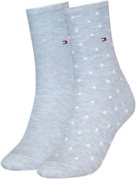 Tommy Hilfiger TH WOMEN SOCK DOT 2P