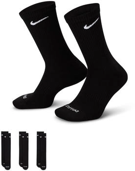 Nike Everyday Plus Cushioned Crew Trainingssocken 3er-Pack (SX6888) black/white