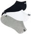 Puma Sneakersocken 6er-Pack Markenlogo weiß grau-meliert schwarz