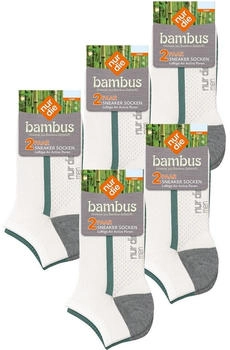 Nur Die Sneakersocken Bambus Sneaker stripes blau weiß