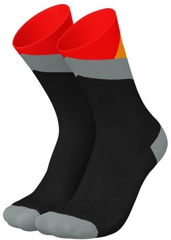 INCYLENCE Trail V1 Laufsocken schwarz sunset