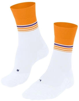 Falke RU4 Endurance Cool Run Laufsocken wei&szlig; orange