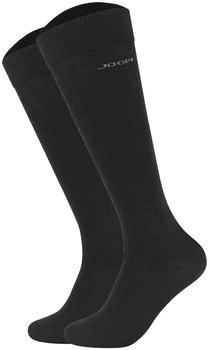 Joop! Premium essentials Kniestrümpfe Paar schwarz