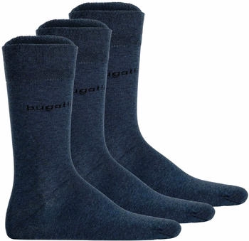 Bugatti Socken 3er Pack blau
