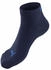 Puma Kurzsocken 3er-Pack atmungsaktiv marine grau-meliert mittelblau