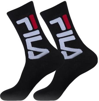 Fila Tennis Plain Socks 2P schwarz