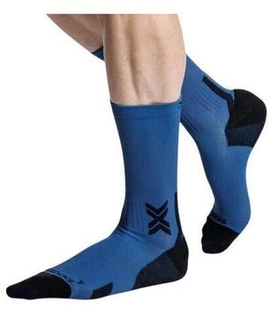 X-Socks Run Discover Crew marineblau schwarz Paar