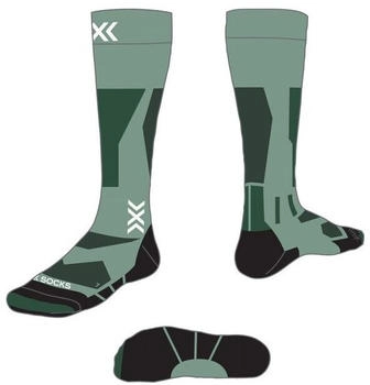 X-Socks Snowboard Discover Skisocken E412 sage green english lawn