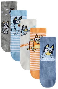 Next Fashion Kurzsocken Motiv 5er-Pack bluey