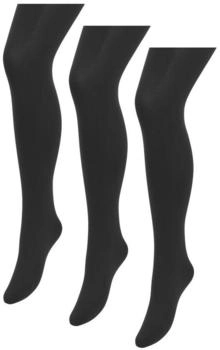 Next Fashion Blickdichte Strumpfhosen Denier 3er-Pack schwarz