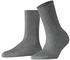 Falke Cotton Rib light greymel