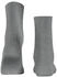 Falke Cotton Rib light greymel