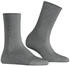 Falke Cotton Rib light greymel