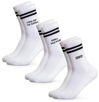 Occulto Socken 'William' schwarz weiß