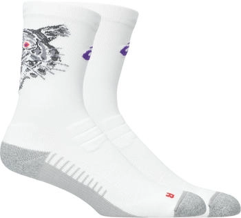 Asics Performance Run Sock Crew brilliant white flash red edo purple 3013A976