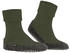 Falke Cosyshoe M Hp Wolle Rutschhemmende Noppen Stoppersocken grün dark moss 7617