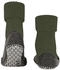 Falke Cosyshoe M Hp Wolle Rutschhemmende Noppen Stoppersocken grün dark moss 7617