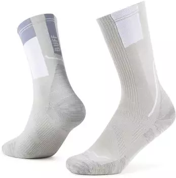 Buff Coolnet Crew Sock Laufsocken grau