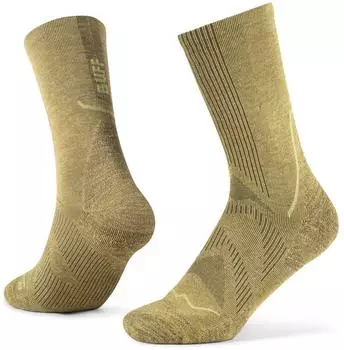 Buff Dryflx Crew Sock beige gingko