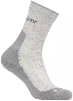 Icebreaker Hike Light Crew Socken grau