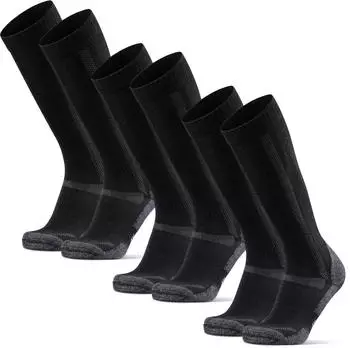 Danish Endurance Knee-High Merino Hiking schwarz