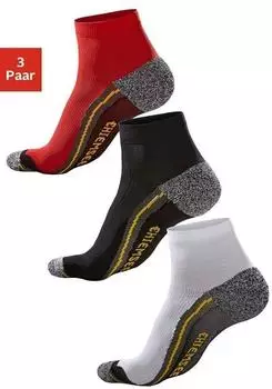 Chiemsee Wandersocken 3-Paar Komfortb&uuml;ndchen