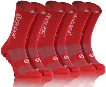 Sesto Senso Sportliche Kniestrümpfe Unisex Rot