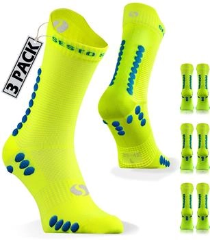 Sesto Senso Paar Sportsocken gelb