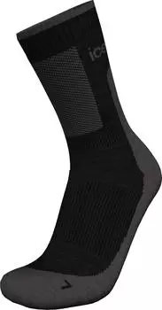 Icebreaker Merino Hike Medium Crew Schwarz