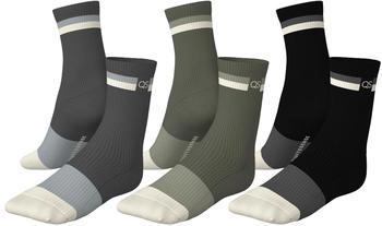 s.Oliver Retro-Socken 39-42 schwarz olive grau mehrfarbig 2176991 0098