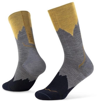 Buff Merino Lightweight Crew Sock LWC3 grau