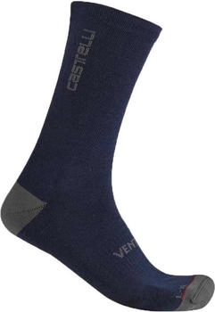 Castelli Venti Soft Merino Socke belgianblau