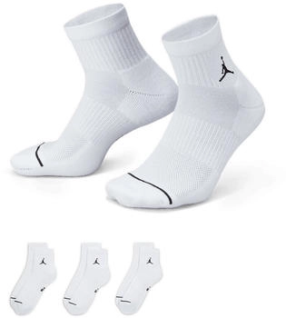 Nike Jordan Everyday Ankle Socken Paar weiss