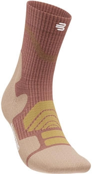 Bauerfeind Sports Merino Mid Cut Socken coral