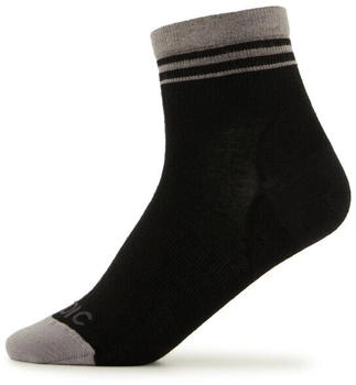 Stoic Merino Summer Everyday Quarter Socken schwarz