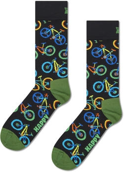 Happy Socks Mountain Bike Socke schwarz