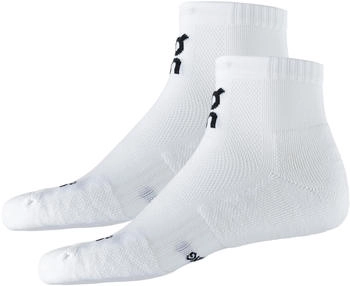 On Core Run Sock Mid 2-Pack Laufsocken weiß (2UF10070069)
